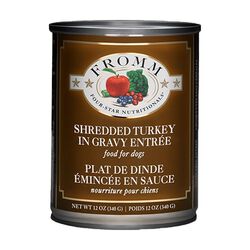 Fromm Shredded Turkey in Gravy Entrée Wet Dog Food - 12 oz