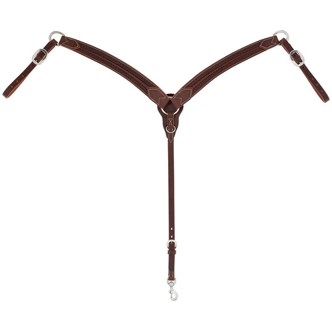Weaver Equine Synergy Hand-Tooled Mayan Breast Collar image number null