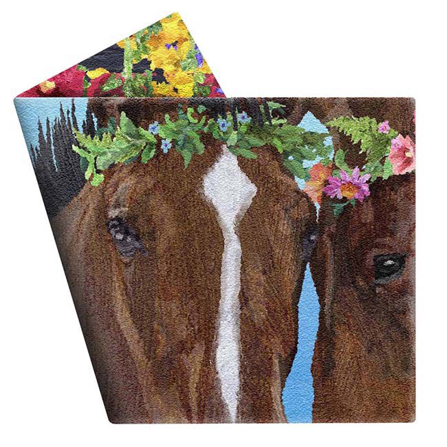 Kelley and Company Throw Blanket - Let's Nuzzle image number null