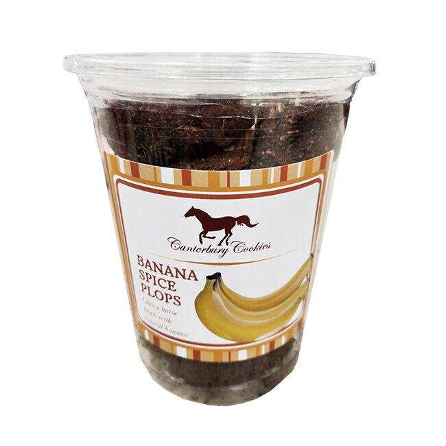 Canterbury Cookies Horse Treats - Banana Spice Plops image number null