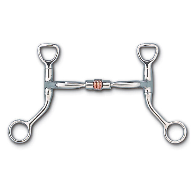 Myler HBT Shank Bit with Comfort Snaffle with Copper Roller MB 03 image number null