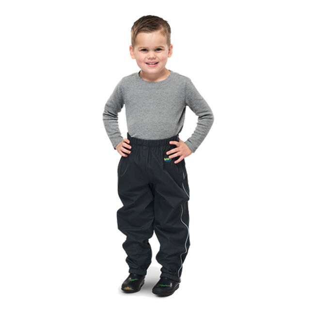 Splashy Kids' Rain Pants - Black image number null