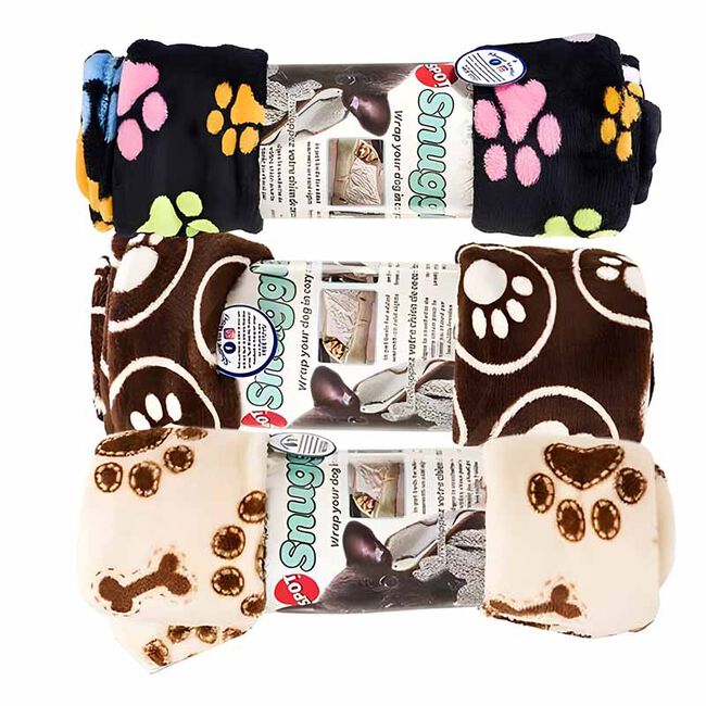 Spot Snuggler Patterned Dog Blanket image number null