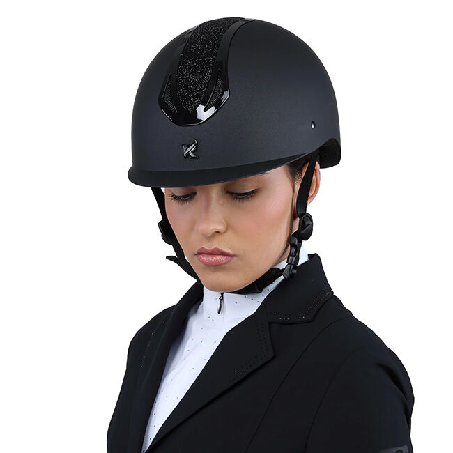 Shires Karben Alessa Standard Peak Helmet - Black image number null