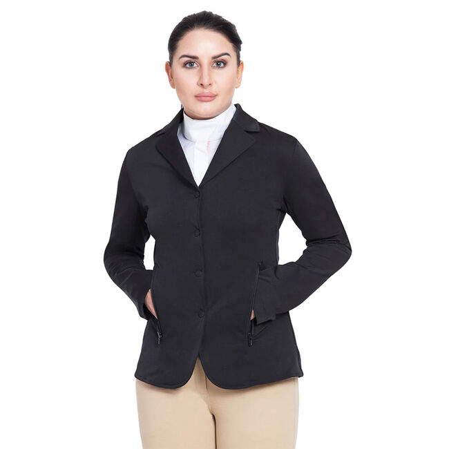 Equine Couture Women's Addison Show Coat - Black image number null