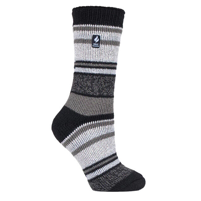 Heat Holders Women's Yasmine Multi-Twist Stripe Socks image number null
