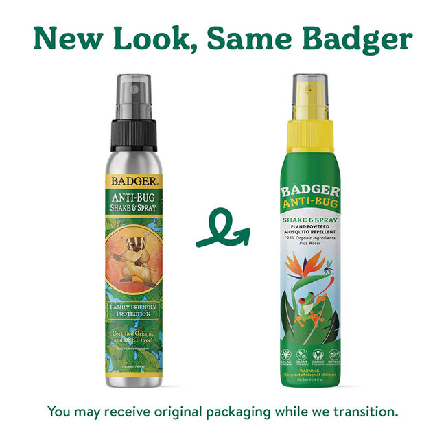 Badger Organic Anti-Bug Shake & Spray image number null