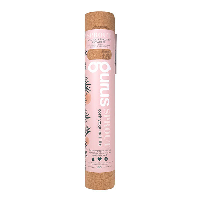 Gurus Sprout Premium Cork Yoga Mat image number null