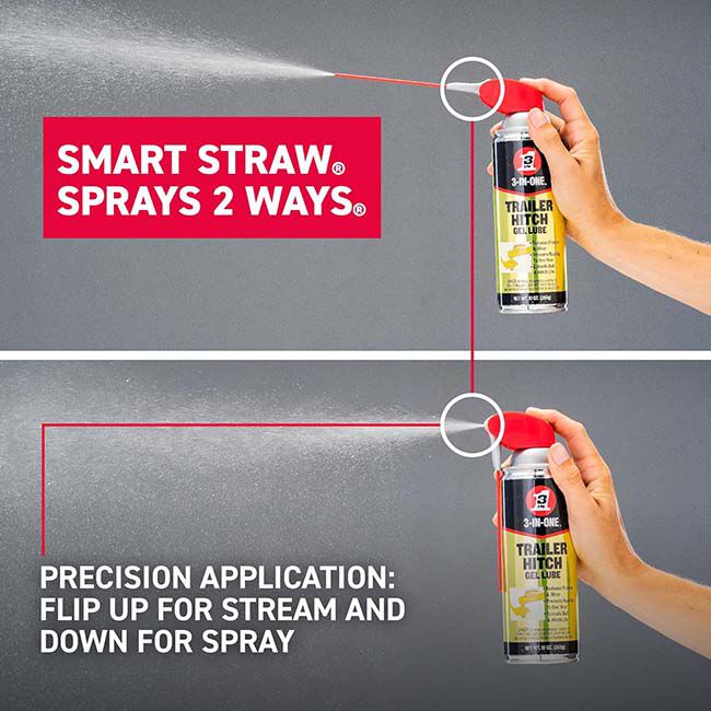 3-IN-ONE Trailer Hitch Gel Lubricant - 10 oz image number null