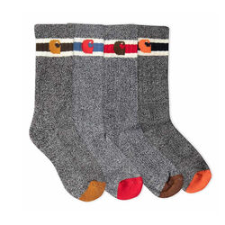Carhartt Boy's Camp Socks - 6-Pack