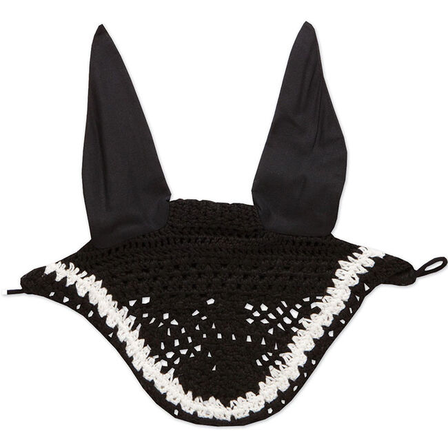 Horse Fare Two-Tone Crochet Ear Net image number null