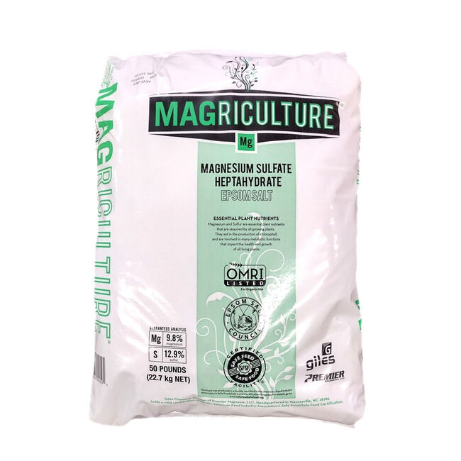 Giles Chemical Magriculture Magnesium Sulfate 50lb The Cheshire Horse