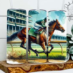 Dark Horse Dream Designs Tumbler - Derby Winner