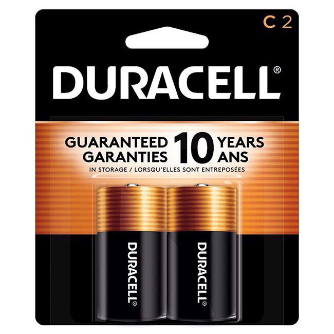 Duracell Coppertop C Alkaline Batteries - 2-Pack image number null