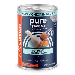 Canidae PURE Limited Ingredient Dog Food - Puppy Chicken Recipe - 13 oz