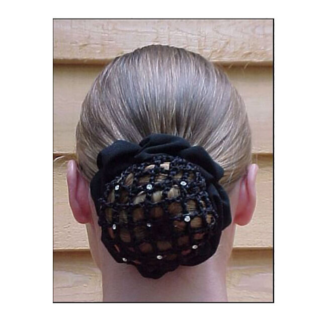 Whinny Widgets Hair Net Scrunchie with Clips  image number null