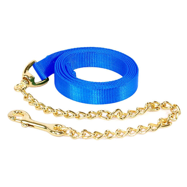 Hamilton Nylon Lead Rope with Chain & Snap image number null