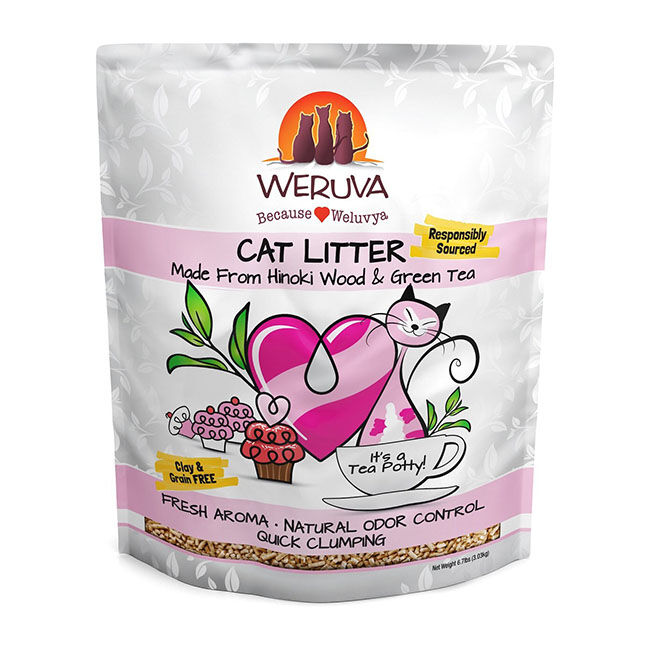 Weruva Cat Litter with Hinoki Wood & Green Tea image number null