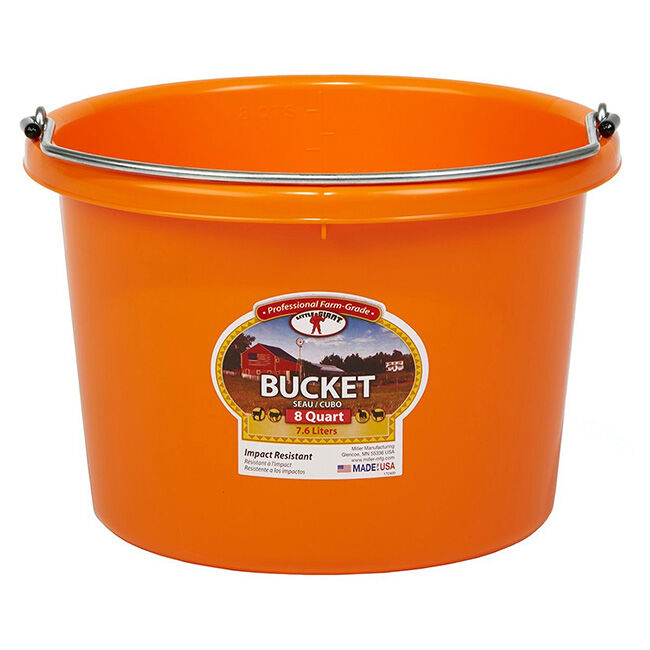 Little Giant DuraFlex Plastic Pail - 8-Quart Capacity image number null