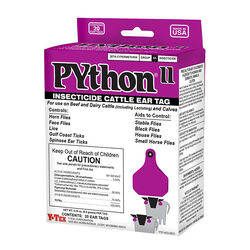 Y-Tex PYthon II Insecticide Cattle Ear Tags - 20 Count