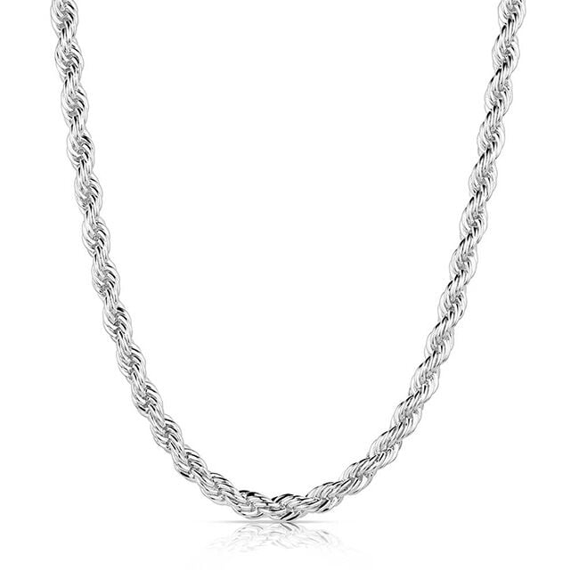 Montana Silversmiths Twisted Rope Chain Necklace image number null