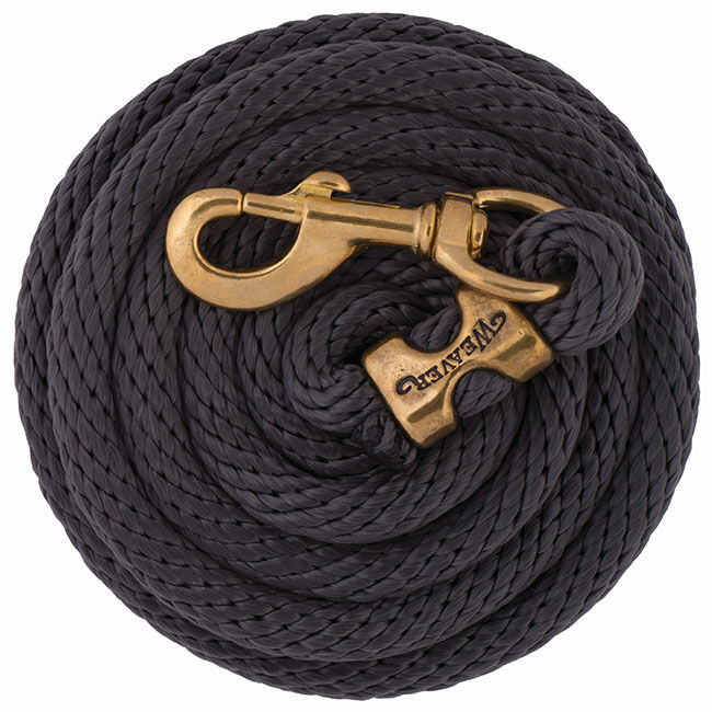 Weaver Equine Poly Lead Rope with Solid Brass 225 Snap image number null