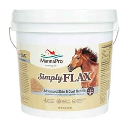 Manna Pro Simply Flax All-Natural Ground Flaxseed for Horses