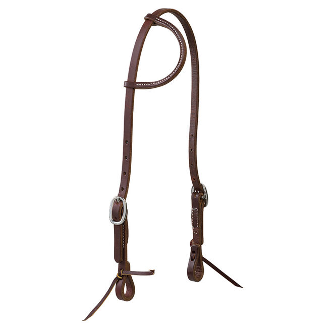 Weaver Equine Working Tack Sliding Ear Headstall image number null