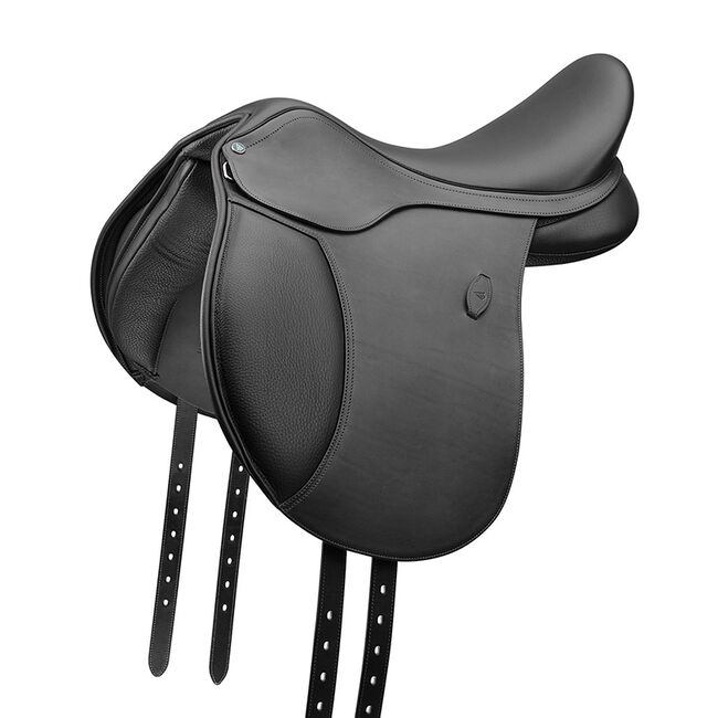 Arena Wide All Purpose Saddle by Bates, Black image number null