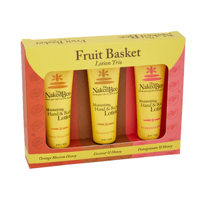 The Naked Bee Fruit Basket Lotion Trio image number null