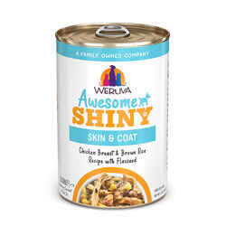 Weruva Awesome Shiny Dog Food - Chicken Breast & Brown Rice with Flaxseed - 14 oz