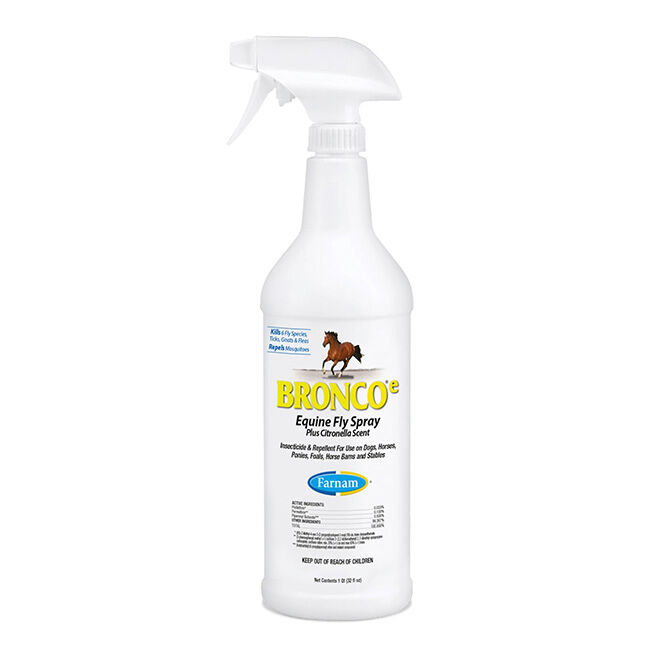 Farnam Broncoᵉ Equine Fly Spray Plus Citronella Scent image number null