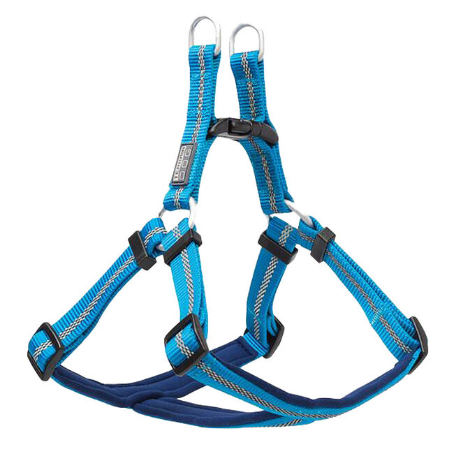 Terrain D.O.G. Reflective Neoprene-Lined Harness - Blue image number null