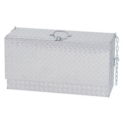 Weaver Livestock Mini Deep Hanging Showbox - Aluminum Treadplate