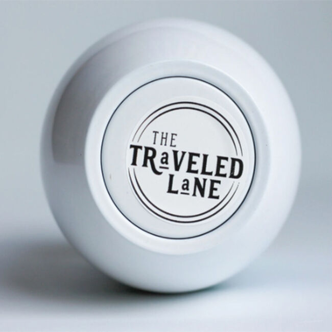 The Traveled Lane 12 oz Insulated Wine Tumbler - Horse Legs image number null