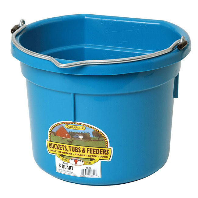 Little Giant DuraFlex Flatback Bucket - 8-Quart Capacity image number null