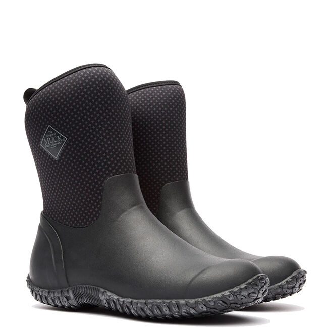 Muck Boot Company Women's Muckster II Mid Boot - Black/Rose image number null