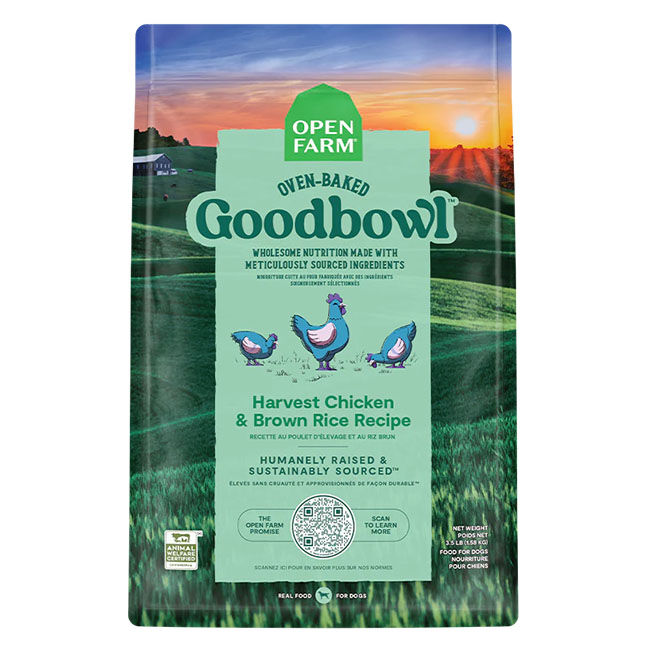 Open Farm Goodbowl Dog Food - Harvest Chicken & Brown Rice Recipe image number null