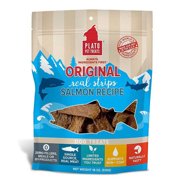 Plato Salmon Strips image number null