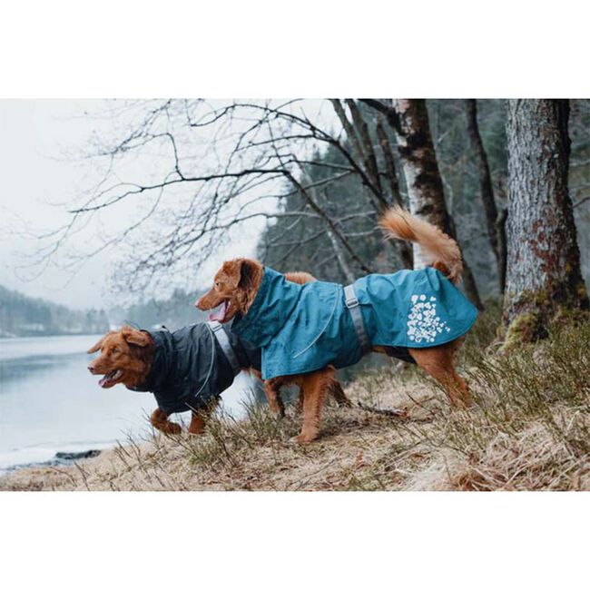 Hurtta Monsoon Raincoat - Bilberry - Closeout image number null