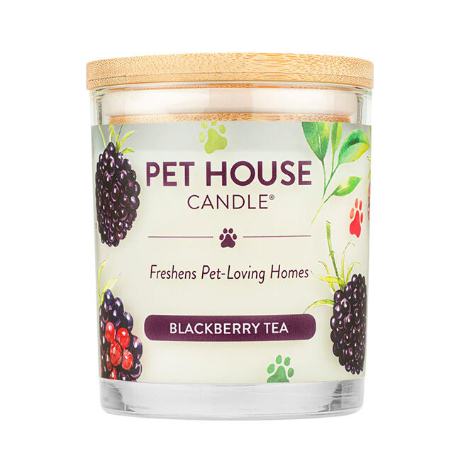Pet House Candle Jar - Blackberry Tea image number null
