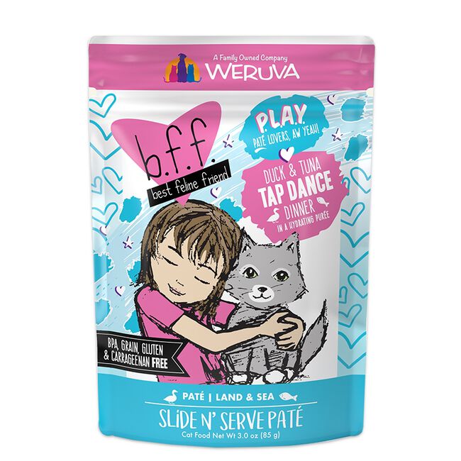 Weruva BFF OMG Cat Food - Devour Me Tuna & Duck Dinner in Gravy - 3 oz image number null