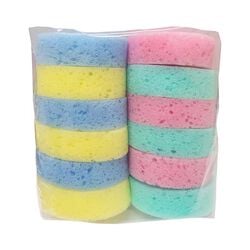 Jacks Manufacturing Rainbow Tack Sponges - 12-Pack