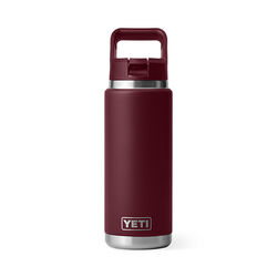 YETI Rambler 26 oz Bottle with Straw Cap - Wild Vine Red