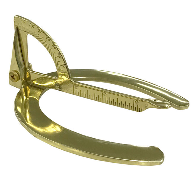 Jacks Manufacturing Hoof Leveler - Solid Brass image number null