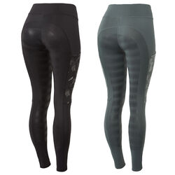 Horze Women's Luminox Reflective Full Seat Riding Tights
