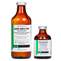 Huvepharma Agri-Mectin - Ivermectin Injection for Cattle & Swine