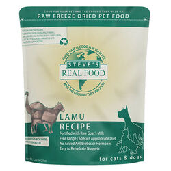 Steve's Real Food Raw Freeze-Dried Dog & Cat Food - Lamu Recipe