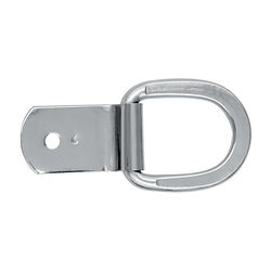 Weaver Leather Supply Clip & Flat Dee - Stainless Steel