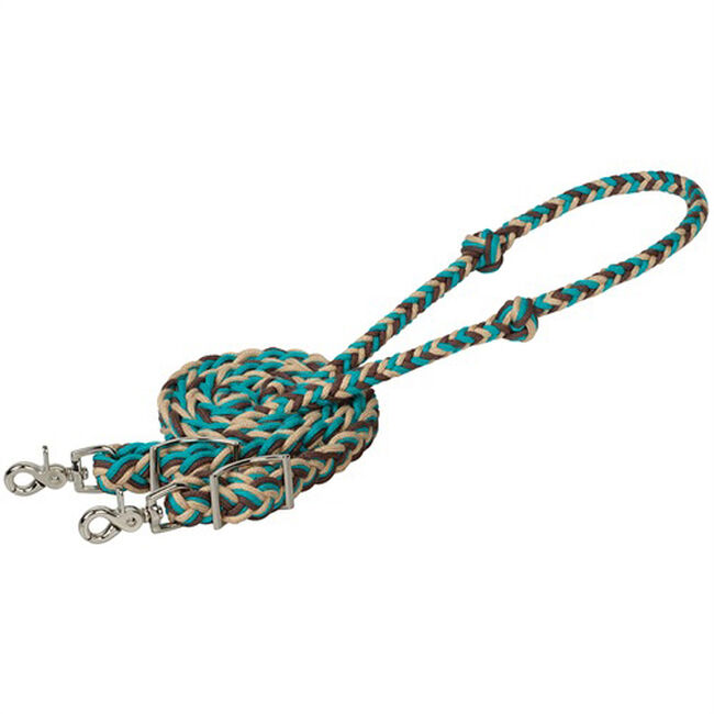Weaver Equine EcoLuxe Flat Barrel Reins image number null